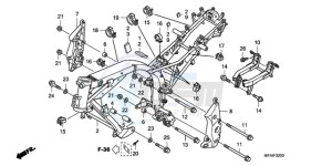 CBF10009 F / CMF drawing FRAME BODY