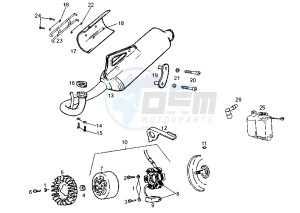 ATLANTIS O2 CITY - 50 cc drawing SILENCER