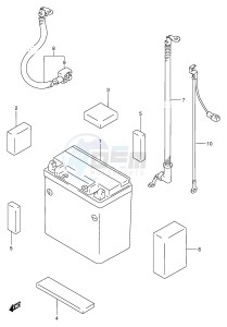 LT-A500F (E3-E28) drawing BATTERY