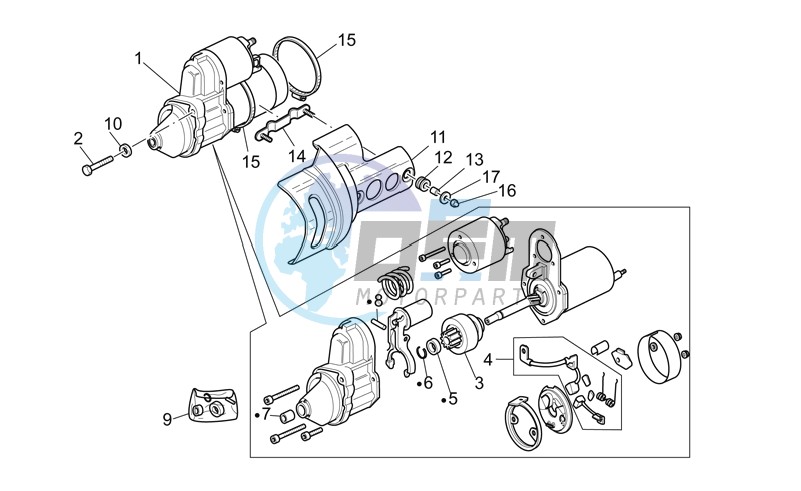 Starter motor