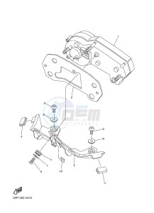 FZ8-N FZ8 (NAKED) 800 (2SH7) drawing METER