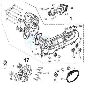 FIGHT 3 LCIB drawing CRANKCASE