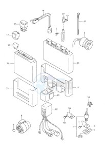 DF 60 drawing Engine Control Unit