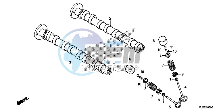 CAMSHAFT/ VALVE