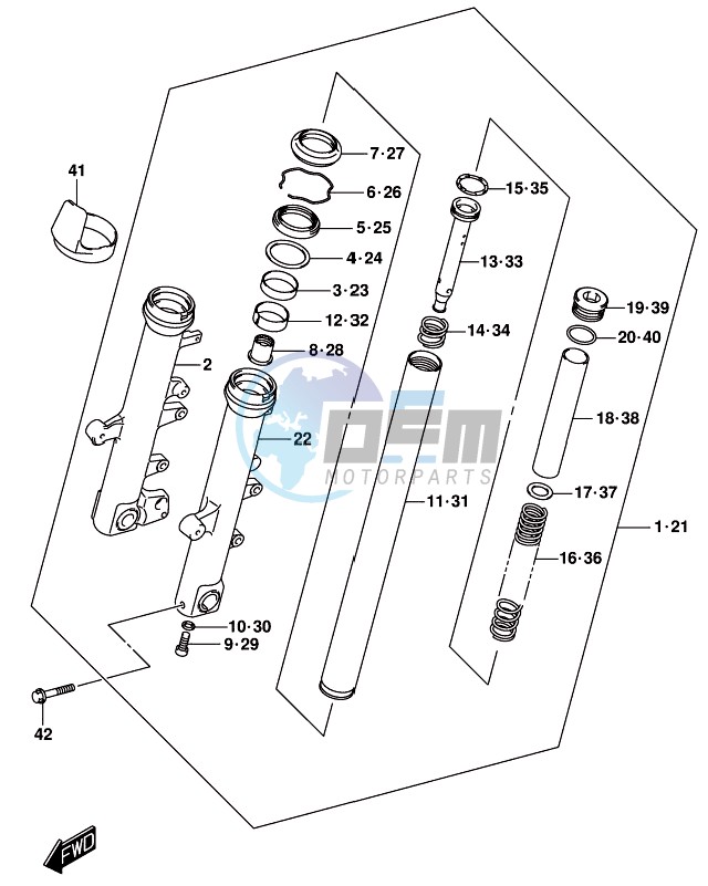 FRONT FORK DAMPER