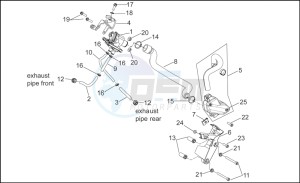 SXV 450 SXV 450-550 STREET LEGAL drawing Secondary air