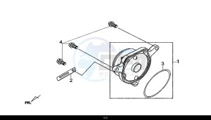 GTS 300I ABS (LN30W9-EU) (L7-M0) drawing CYL. HEAD SIDE COVER / GTS 300I ABS (LN30W9-EU) (L7-M0)