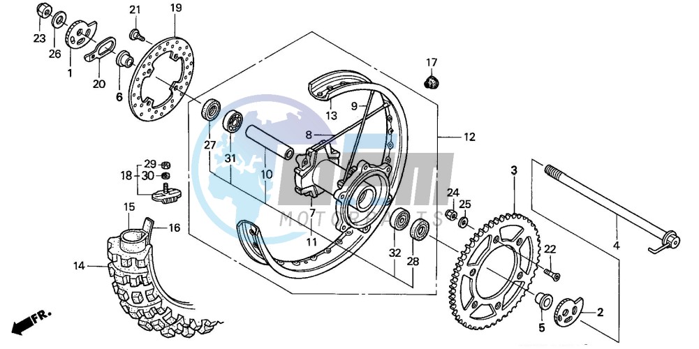 REAR WHEEL