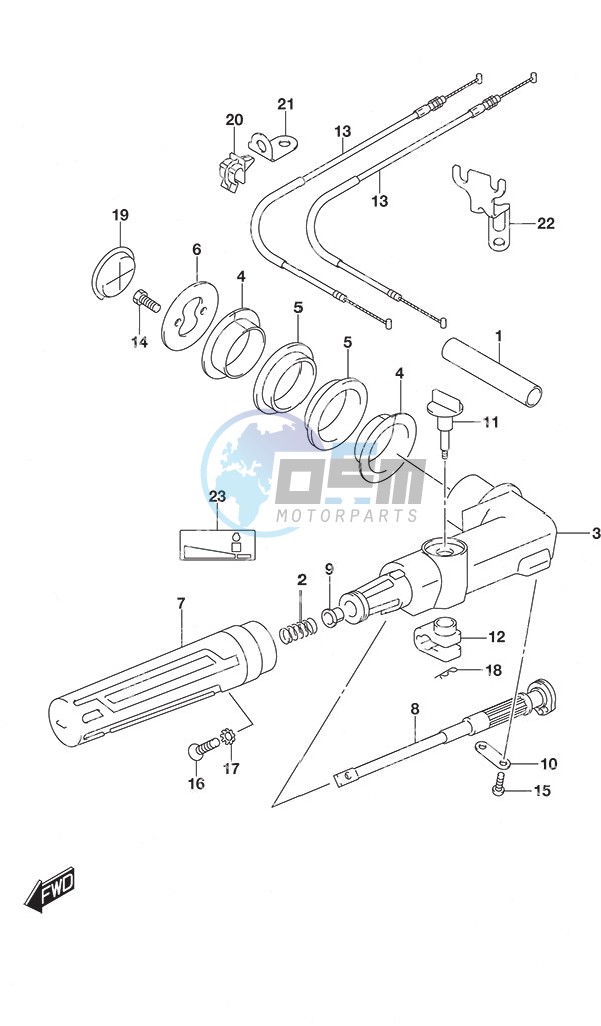 Tiller Handle