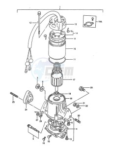 DT 75 drawing Power Unit (1990 to 1994)