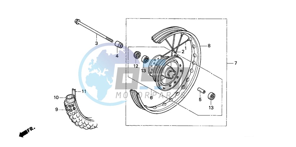 FRONT WHEEL