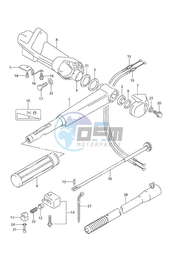 Tiller Handle