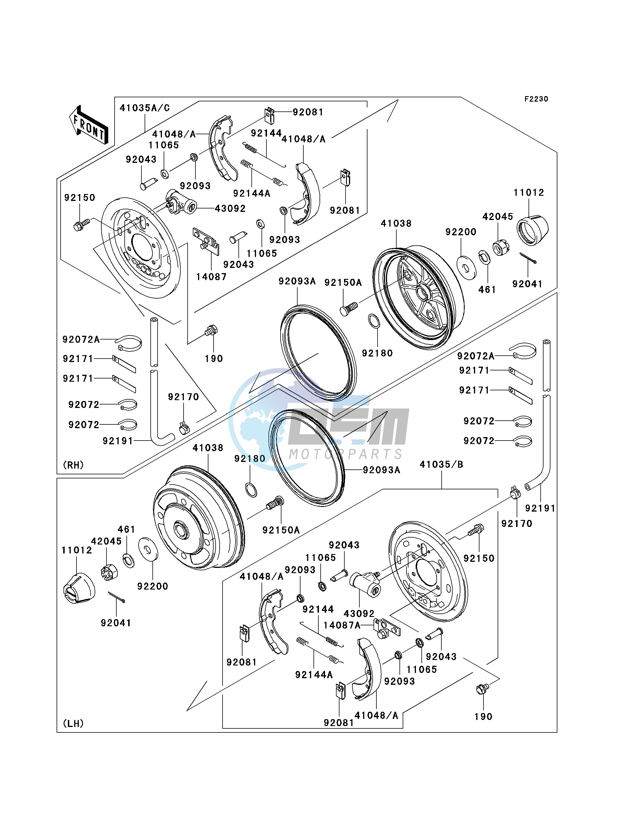 FRONT HUBS_BRAKES