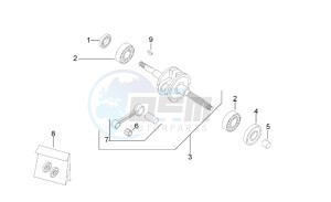 Scarabeo 50 2t (eng. Minarelli) drawing Connecting rod