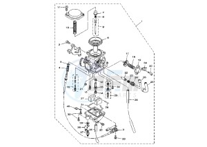 TW 125 drawing CARBURETOR