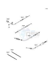 KFX450R KSF450BEF EU drawing Cables