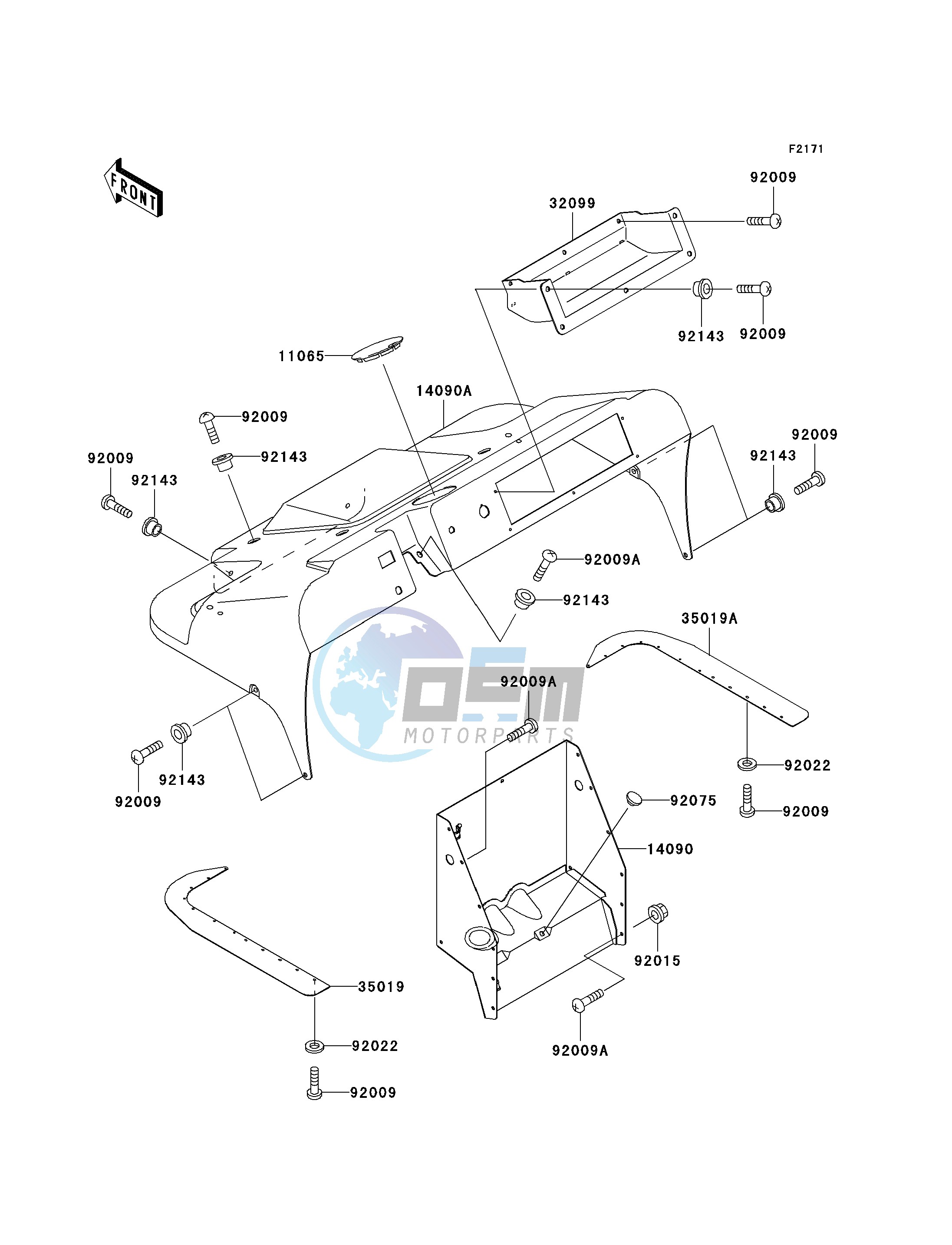 FRONT FENDER-- S- -