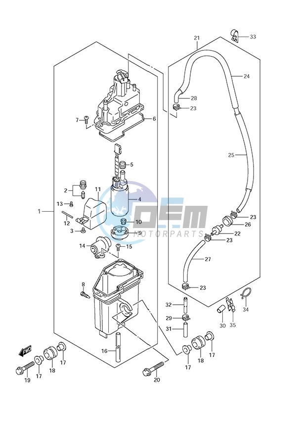 Fuel Vapor Separator