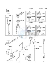 KLF300 4x4 KLF300C6F EU GB drawing Ignition Switch