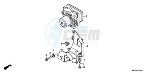 NT700VAB drawing ABS MODULATOR