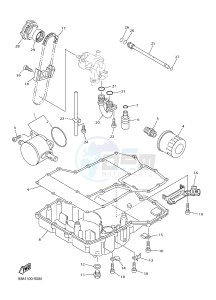 FJR1300AE FJR1300-AS ENGLAND drawing OIL COOLER