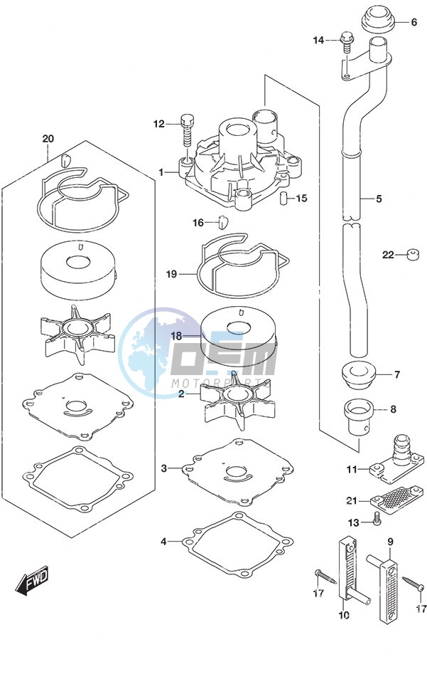 Water Pump High Thrust