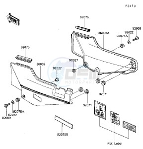 ZG 1000 A [CONCOURS] (A4-A6 A4 ONLY CAN) [CONCOURS] drawing SIDE COVER