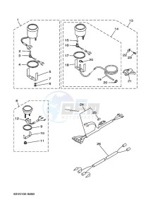 9-9F drawing SPEEDOMETER