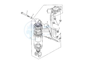 FJR 1300 drawing REAR SHOCK ABSORBER