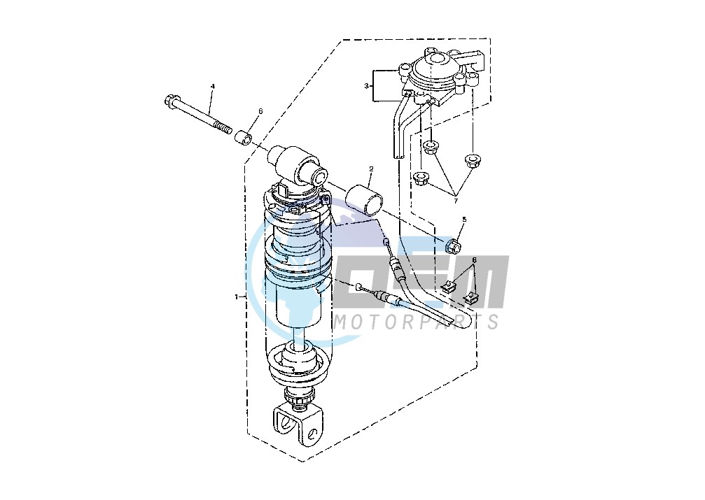 REAR SHOCK ABSORBER