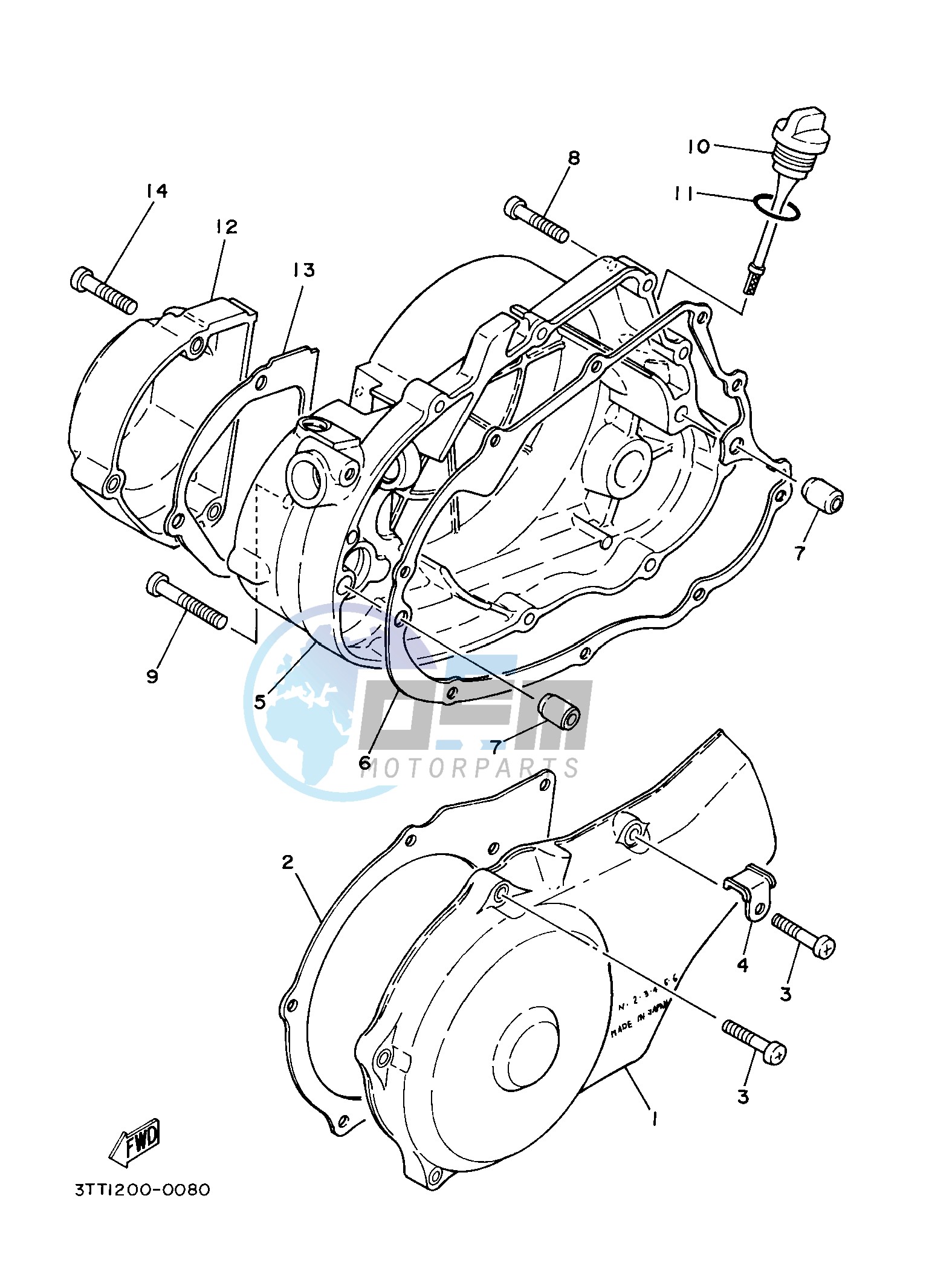 CRANKCASE COVER 1