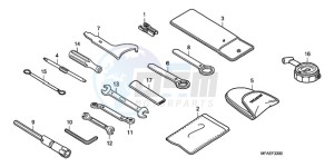 CBF1000A UK - (E / MKH) drawing TOOLS