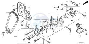 GL18009 Australia - (U / AB NAV) drawing OIL PUMP