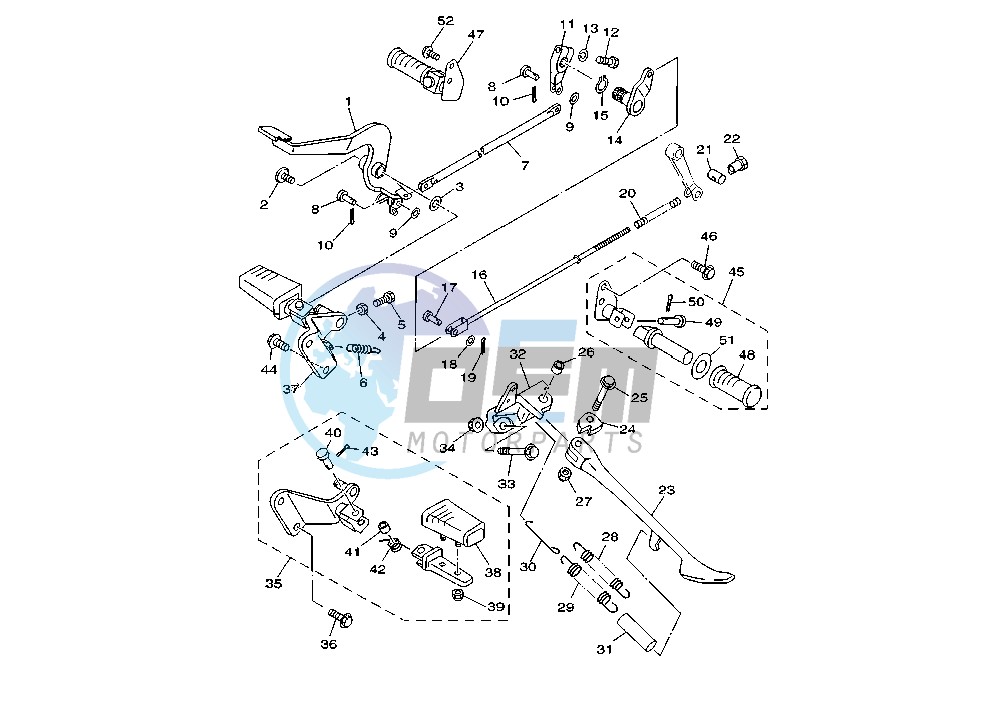 STAND-FOOTREST MY00