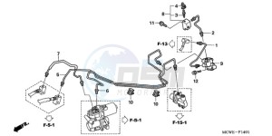 VFR800A9 UK - (E / ABS MME) drawing PROPORTIONING CONTROL VALVE (VFR800A)