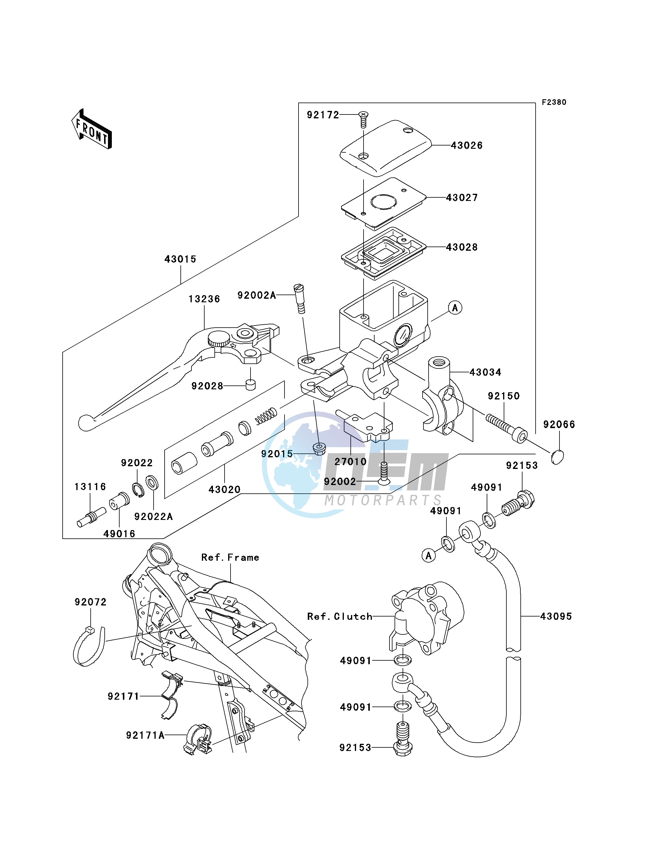 CLUTCH MASTER CYLINDER