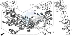 CBR1000SAG CBR1000 ED drawing WIRE HARNESS ( CBR1000RA/ SA)