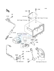 KVF360_4X4 KVF360ABF EU GB drawing Ignition System