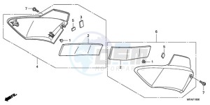 CBF1000S9 UK - (E / ABS MKH) drawing SIDE COVER