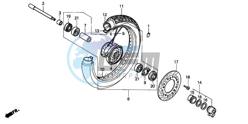 FRONT WHEEL