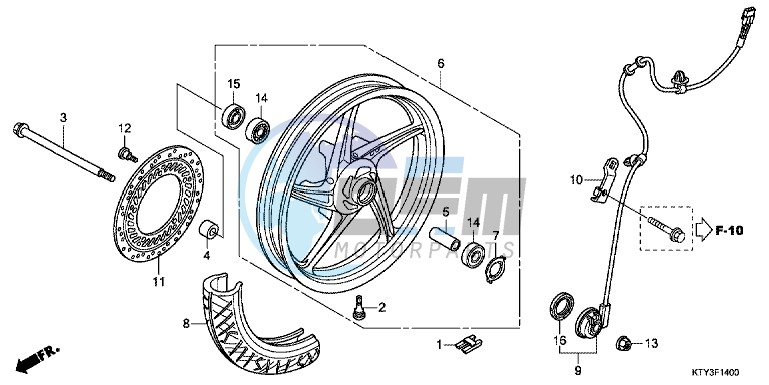 FRONT WHEEL