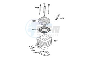 G-DINK 50 Netherlands drawing Cylinder Head Cover  Cylinder