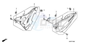 CBF125MA Europe Direct - (ED) drawing SIDE COVER