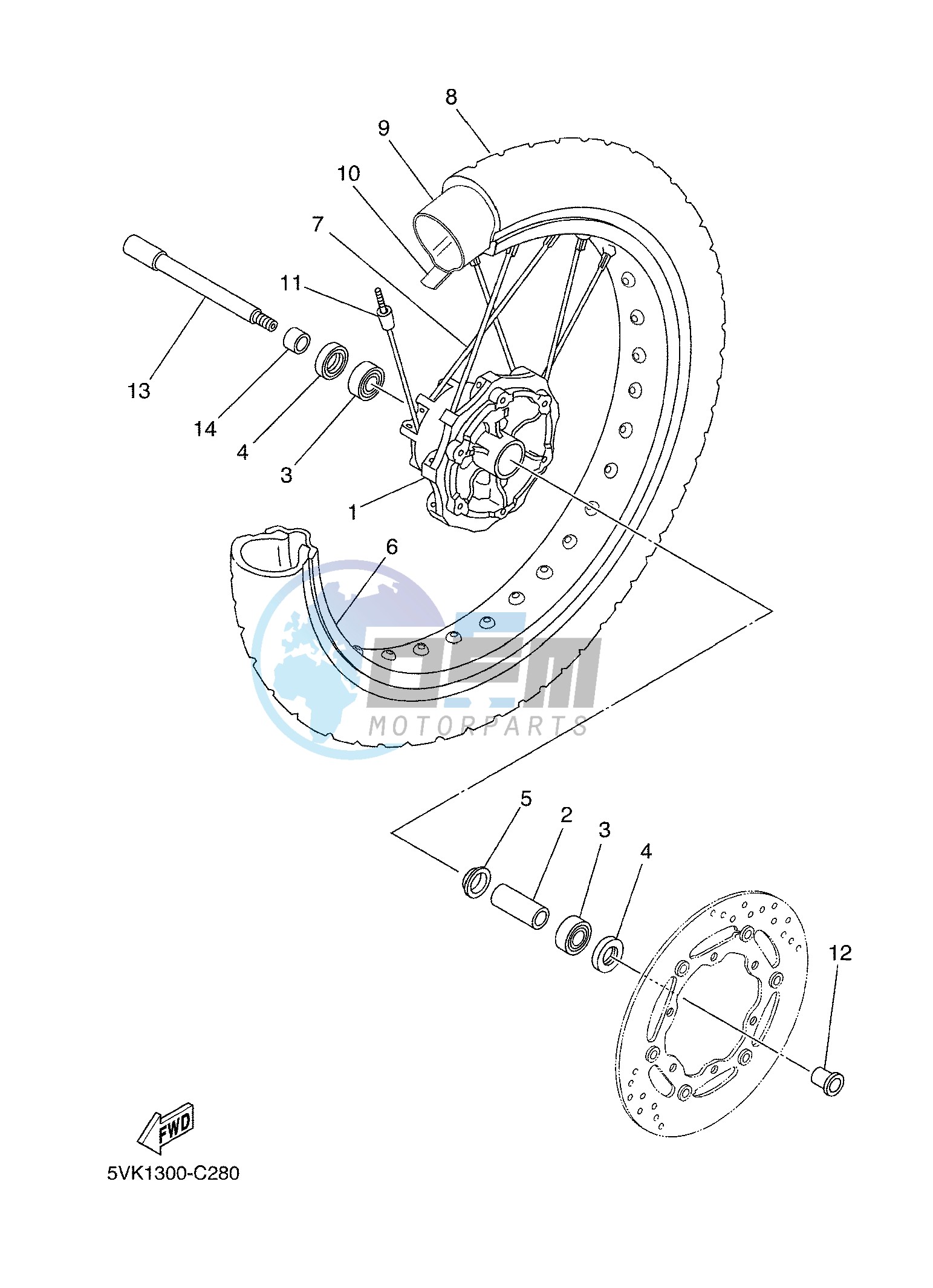 FRONT WHEEL