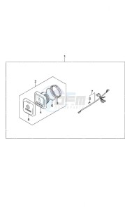 DF 90A drawing Opt: Multi Function Gauge (1)