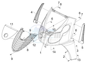 Carnaby 250 4t ie e3 drawing Front shield