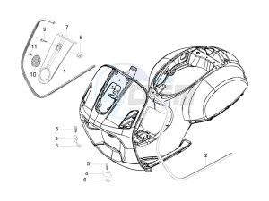 LX 125 4T ie E3 drawing Front shield