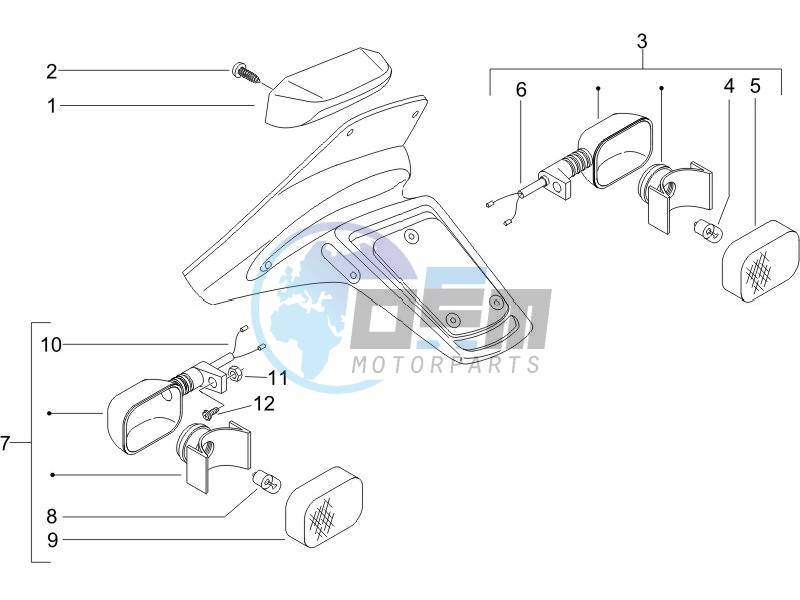 Tail light - Turn signal lamps