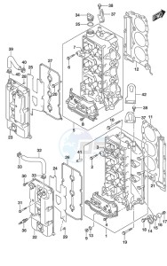 DF 250 drawing Cylinder Head