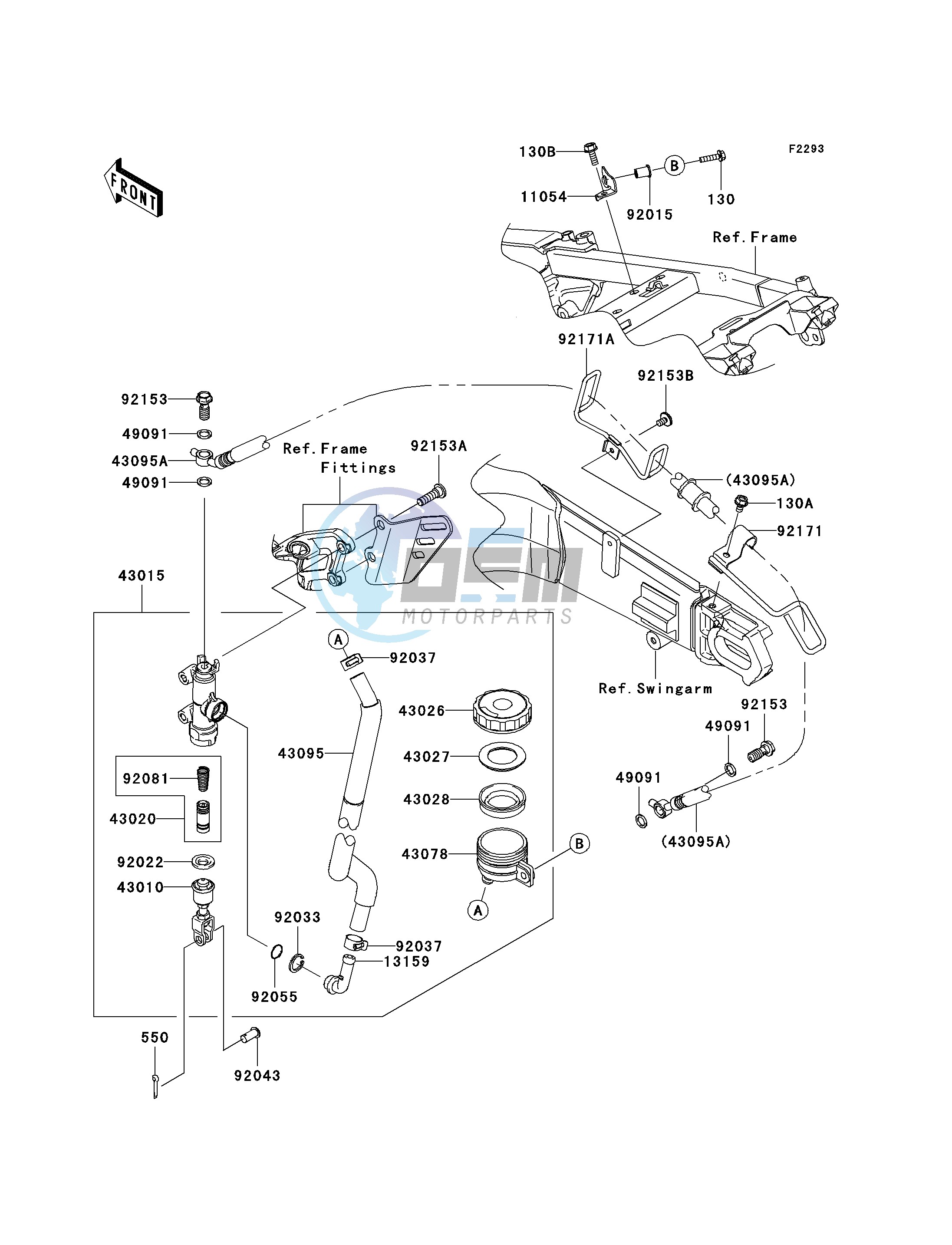 REAR MASTER CYLINDER